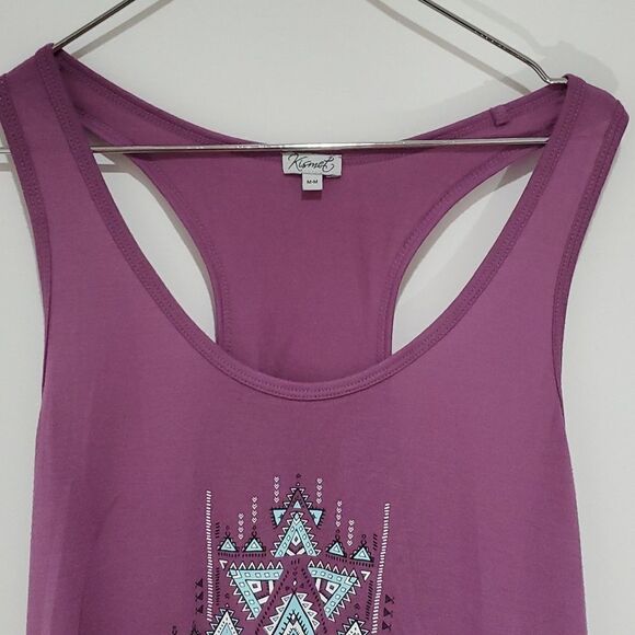 KISMET Purple Medium Tank Top - Picture 2 of 7